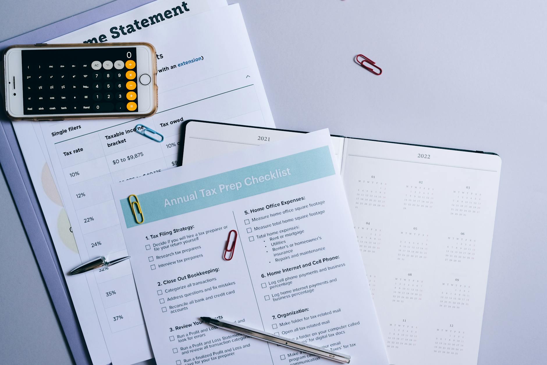 Tax planning category visual